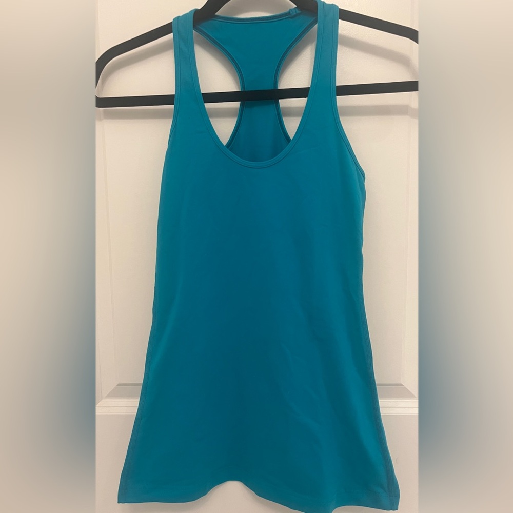Teal Racerback Tank Top